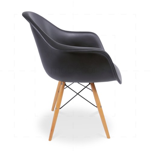 Eames DAW Chair Black by Charles Eames